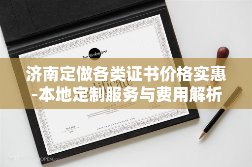 济南定做各类证书价格实惠-本地定制服务与费用解析